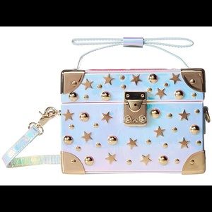 NWT Betsey Johnson star box bag